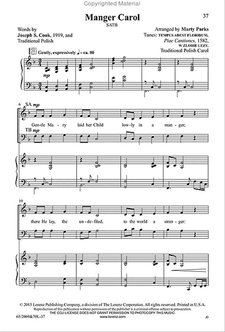 A Noel Celebration A Noel Celebration 4-Part scores gallery preview page 11