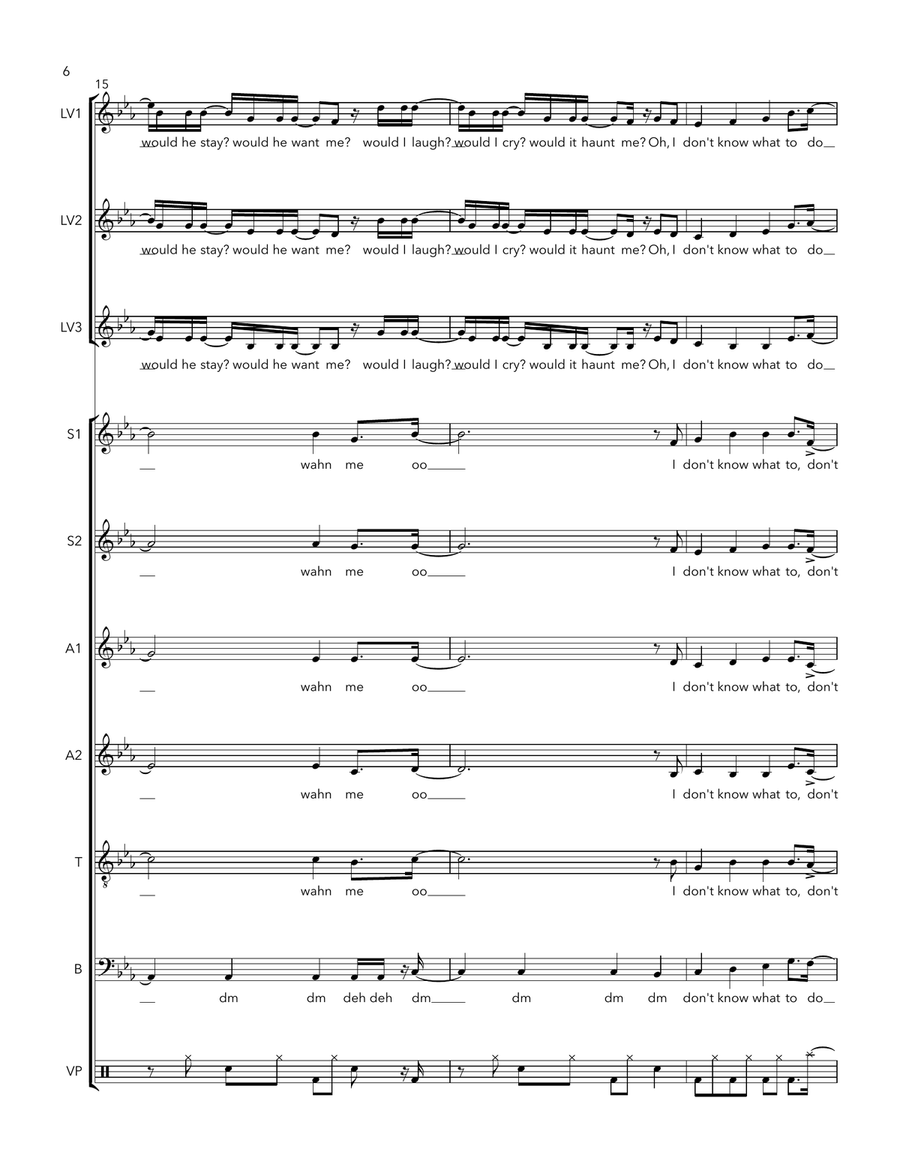If I'm Honest Divisi scores gallery preview page 6