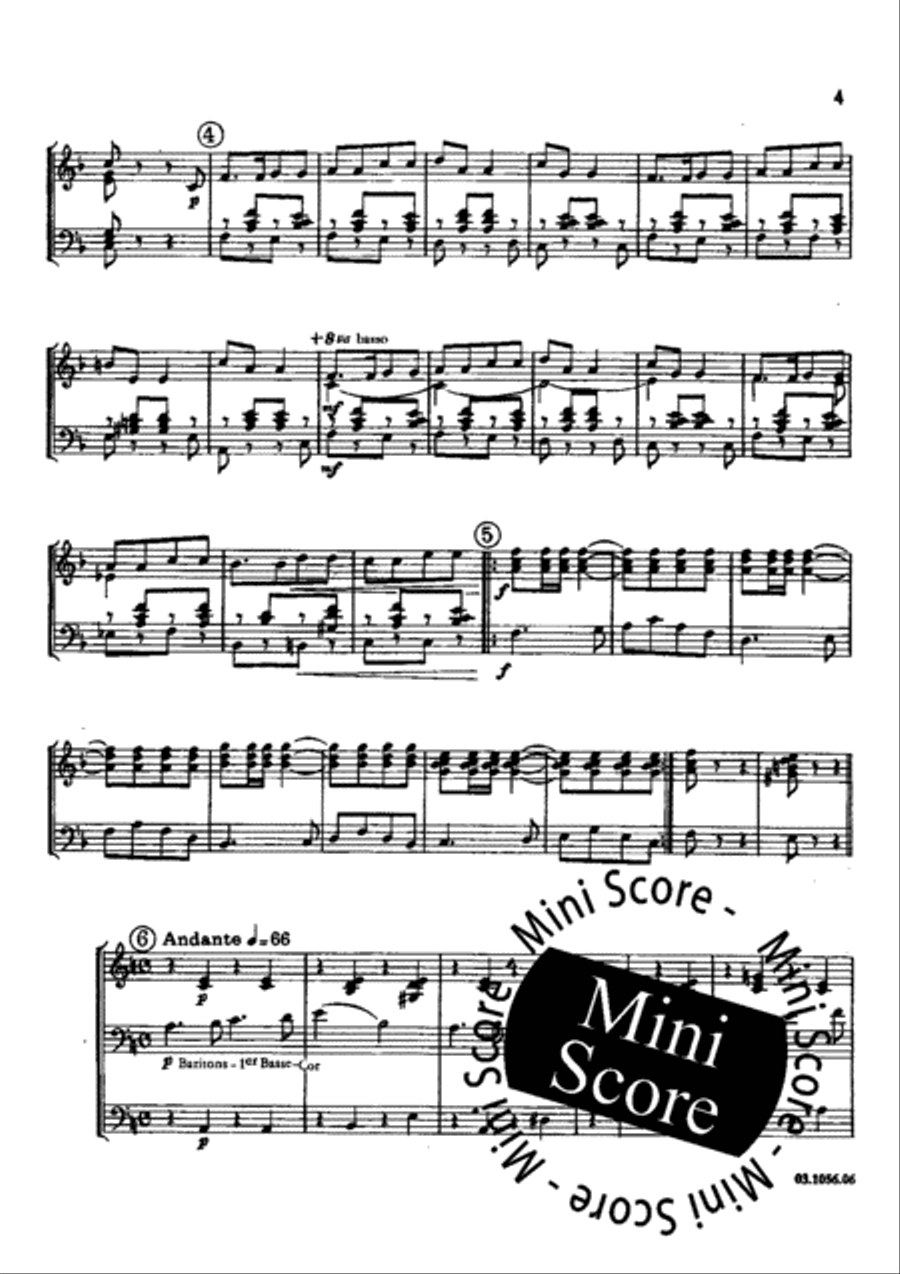 Ouverture de Chasse Ouverture de Chasse Concert Band scores gallery preview page 7