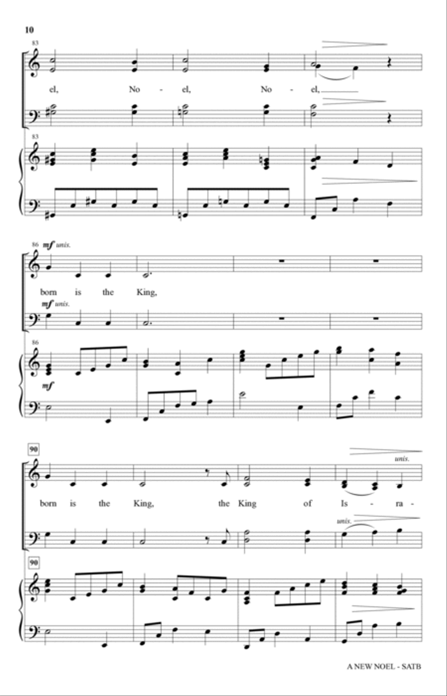 A New Noel 4-Part scores gallery preview page 8