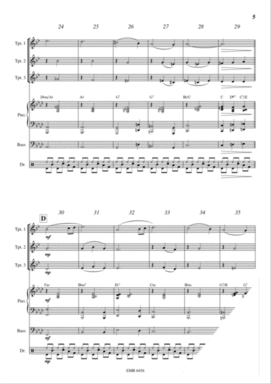 Santa Barbara Trumpet Trio scores gallery preview page 5