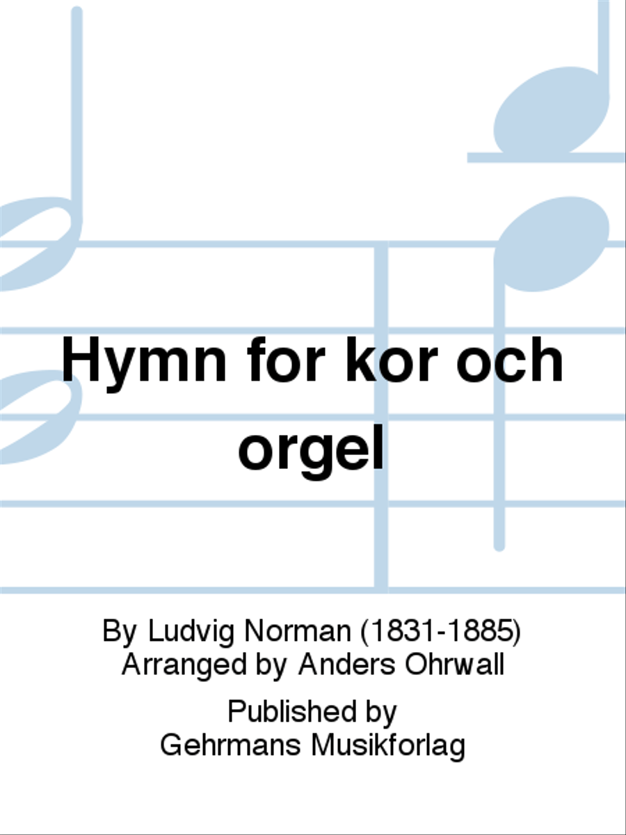 Hymn for kor och orgel Hymn for kor och orgel 4-Part scores gallery preview page 1