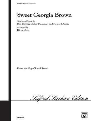 Book cover for Sweet Georgia Brown