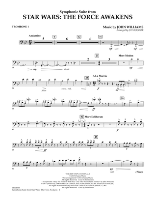 Symphonic Suite from Star Wars: The Force Awakens - Trombone 1