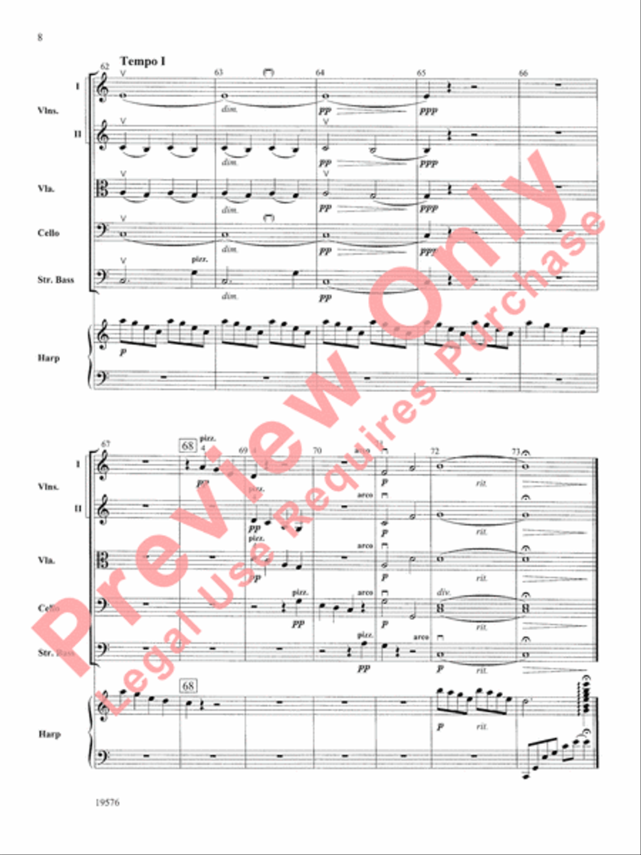 Spring Breezes String Orchestra scores gallery preview page 9