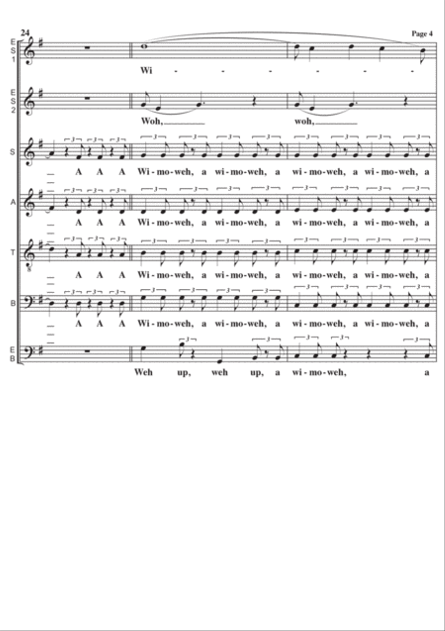 The Lion Sleeps Tonight Divisi scores gallery preview page 4