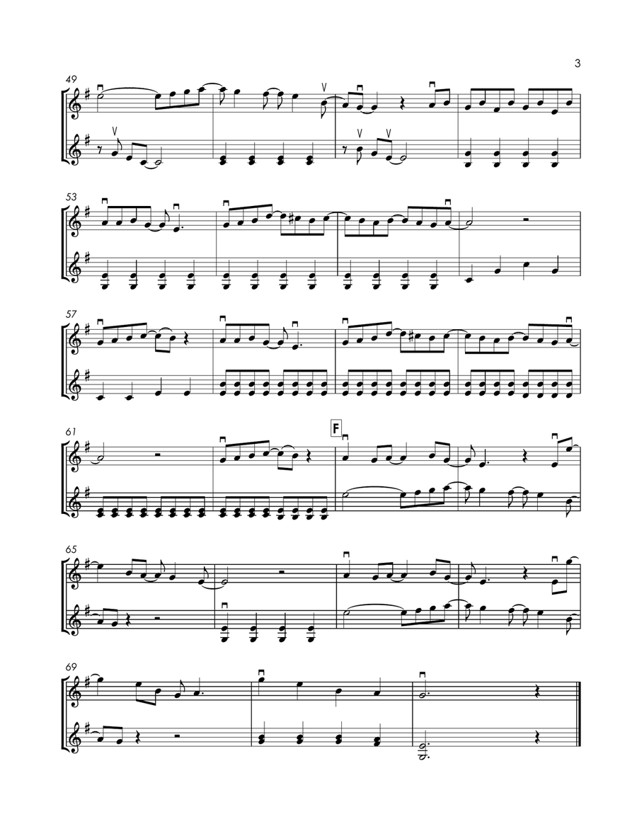 Eleanor Rigby Eleanor Rigby String Duet scores gallery preview page 3