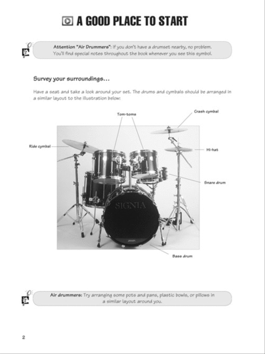 FastTrack Drum Method Starter Pack Drums scores gallery preview page 2