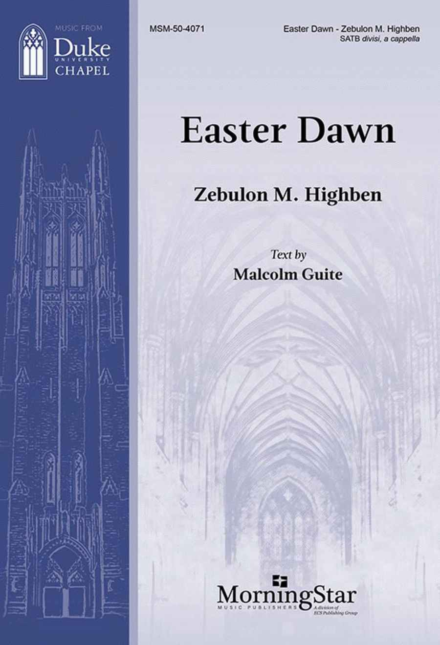 Easter Dawn Divisi scores gallery preview page 1