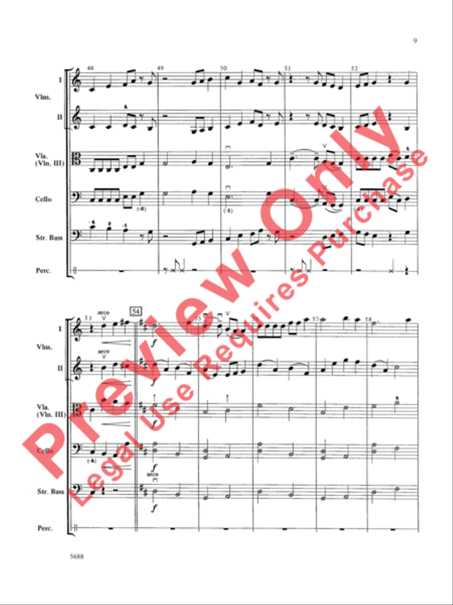 Ridin' the Rails String Orchestra scores gallery preview page 10