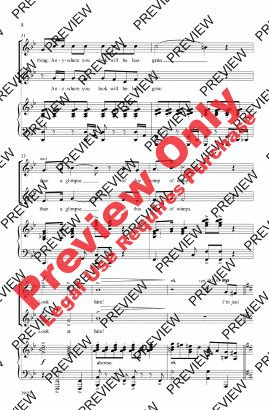 Honk! - SoundTrax CD (CD only) Choir scores gallery preview page 7