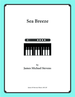 Book cover for Sea Breeze - Alto Flute & Piano