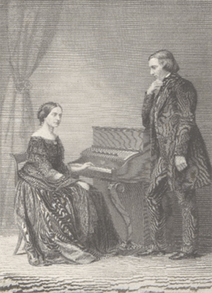 Book cover for Robert und Clara Schumann am Klavier
