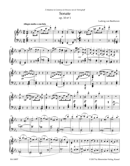 Three Sonatas for Pianoforte