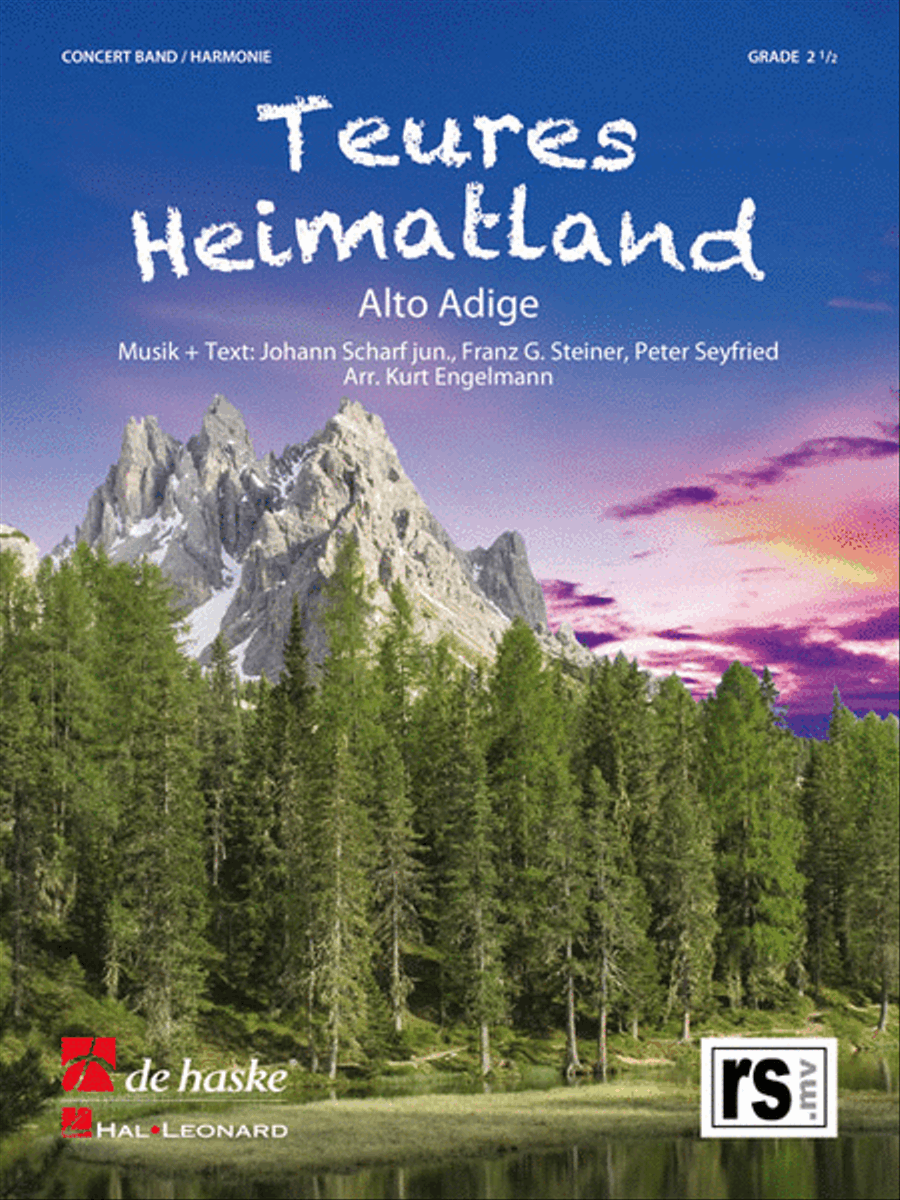 Teures Heimatland Concert Band scores gallery preview page 1