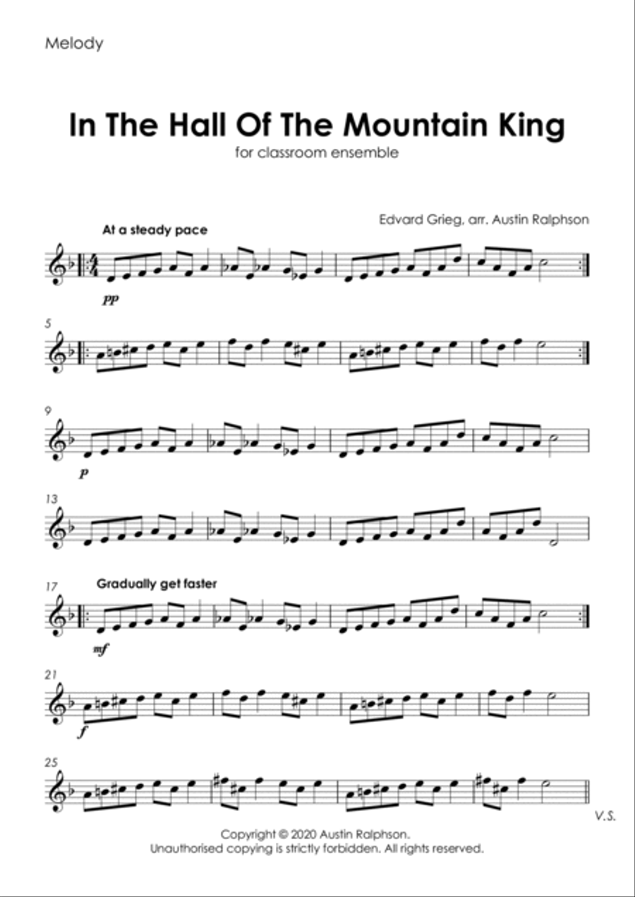COMPLETE Western Classical Music Classroom Ensemble Pack (12 pieces) with backing tracks play along Bassoon scores gallery preview page 5
