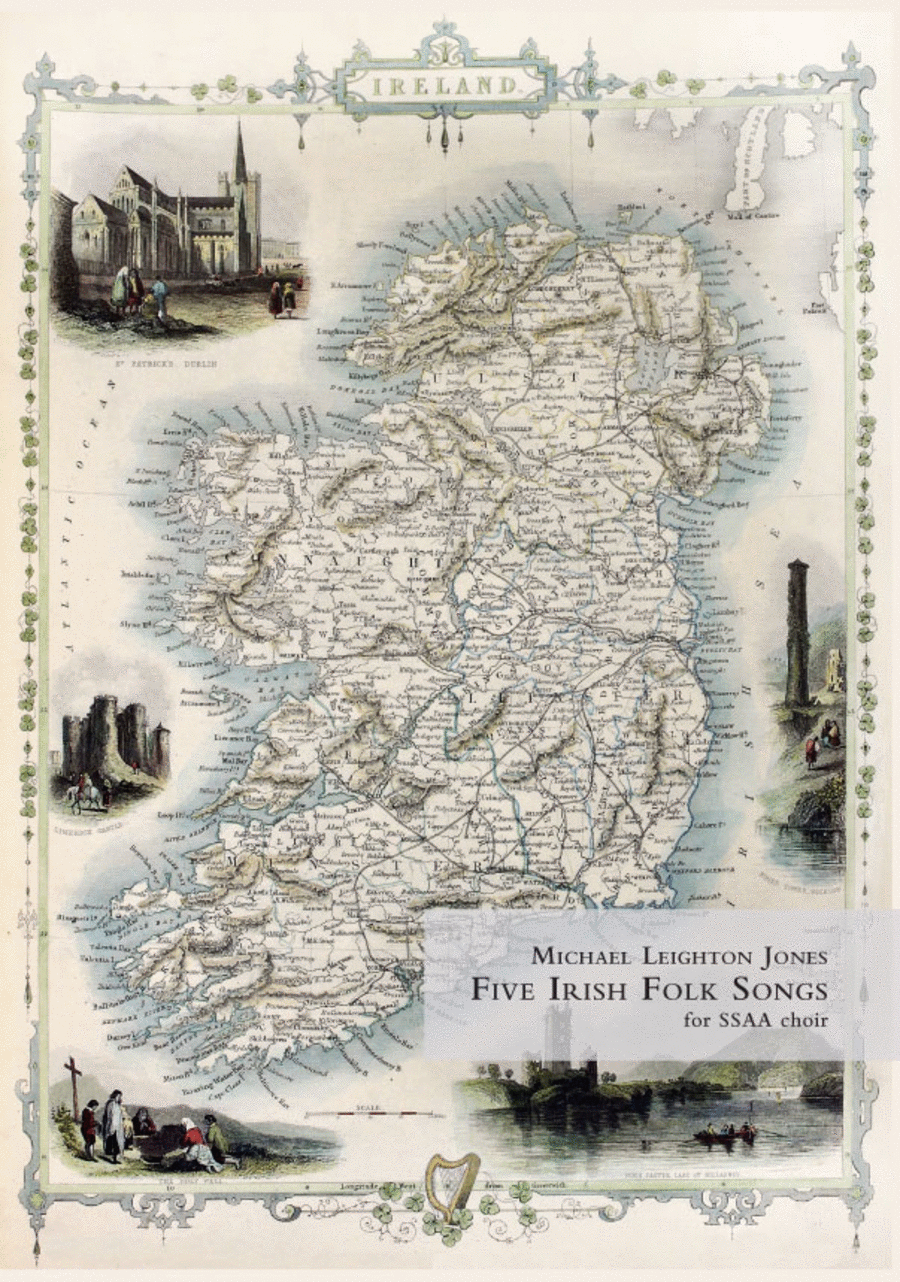 Five Irish Folk Songs Five Irish Folk Songs SSAA scores gallery preview page 1