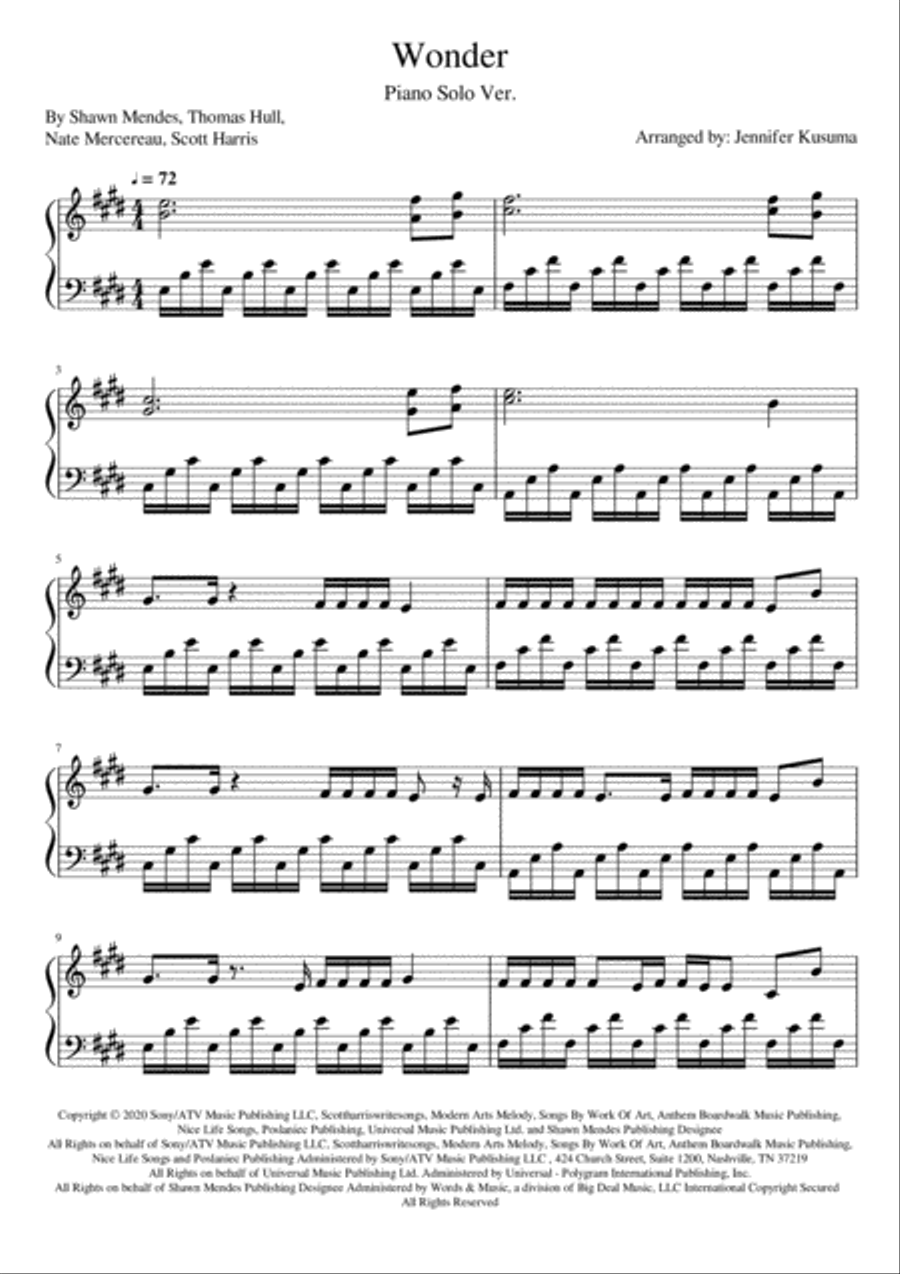 Wonder Voice scores gallery preview page 1