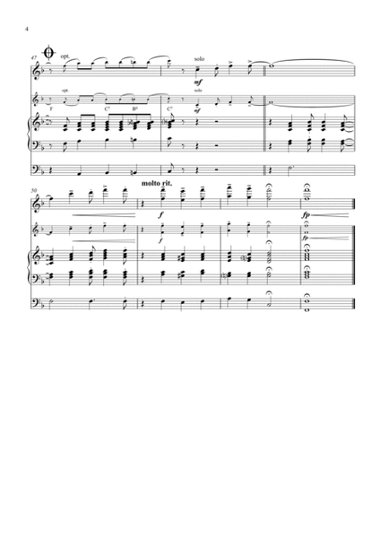 Oh happy day - Key: F - Gospel - Organ and Flute