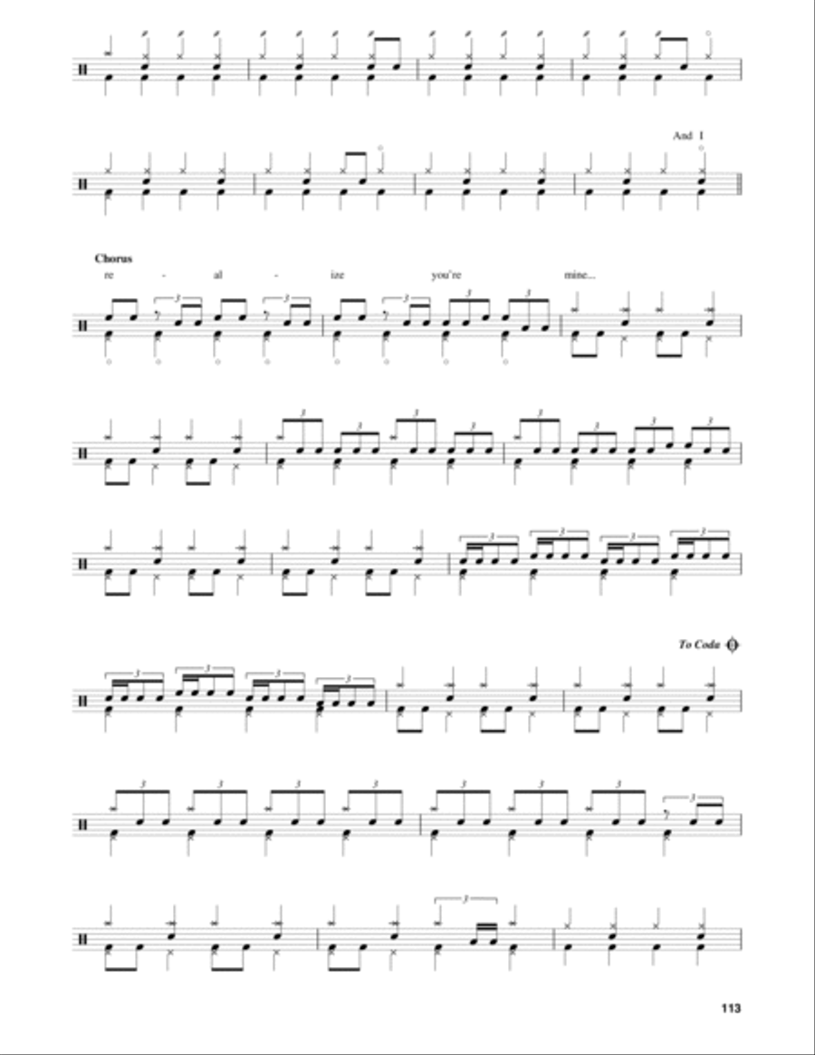 No One Knows Drum Set scores gallery preview page 2