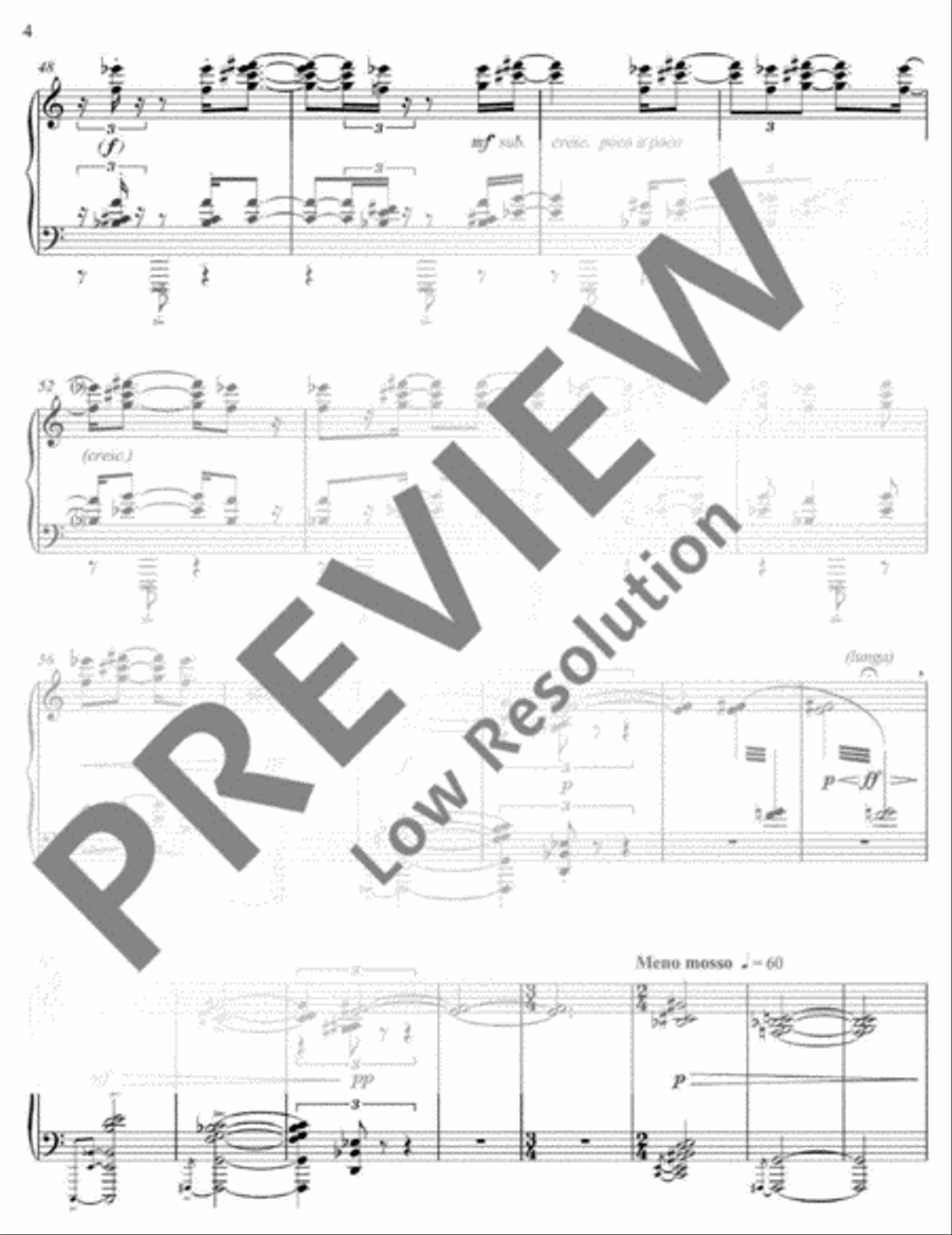 Three Japanese Miniatures Piano Solo scores gallery preview page 7