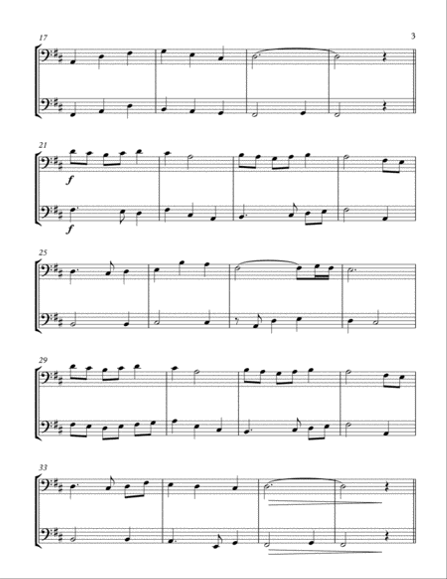 First Light - 'Cello Duet String Duet scores gallery preview page 3