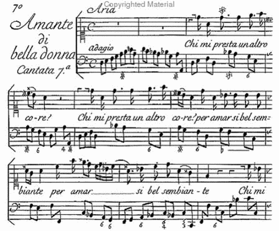 French cantatas for solo voice and with symphonie. Book I - after 1709
