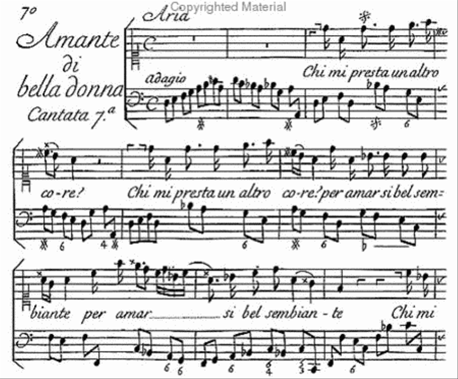 French cantatas for solo voice and with symphonie. Book I - after 1709 Flute scores gallery preview page 2
