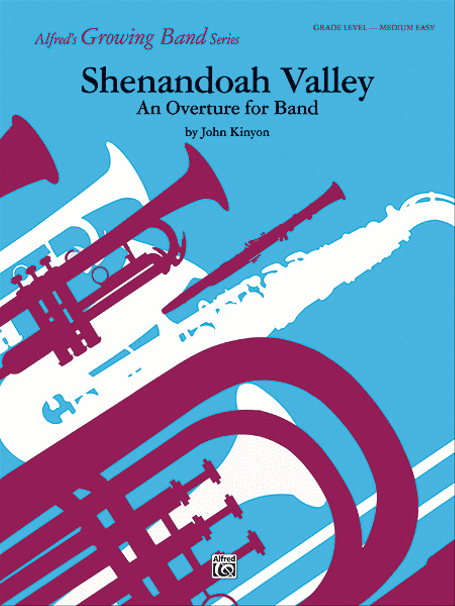 Shenandoah Valley Concert Band scores gallery preview page 1