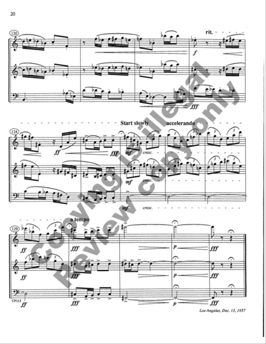Woodwind Trio Woodwind Trio Woodwind Trio scores gallery preview page 19