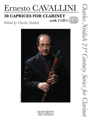 Book cover for 30 Caprices for Clarinet