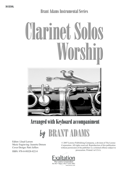 Clarinet Solos for Worship image number null