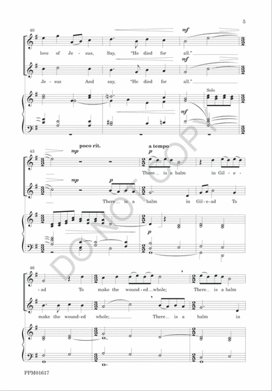 There is a Balm 2-Part scores gallery preview page 8