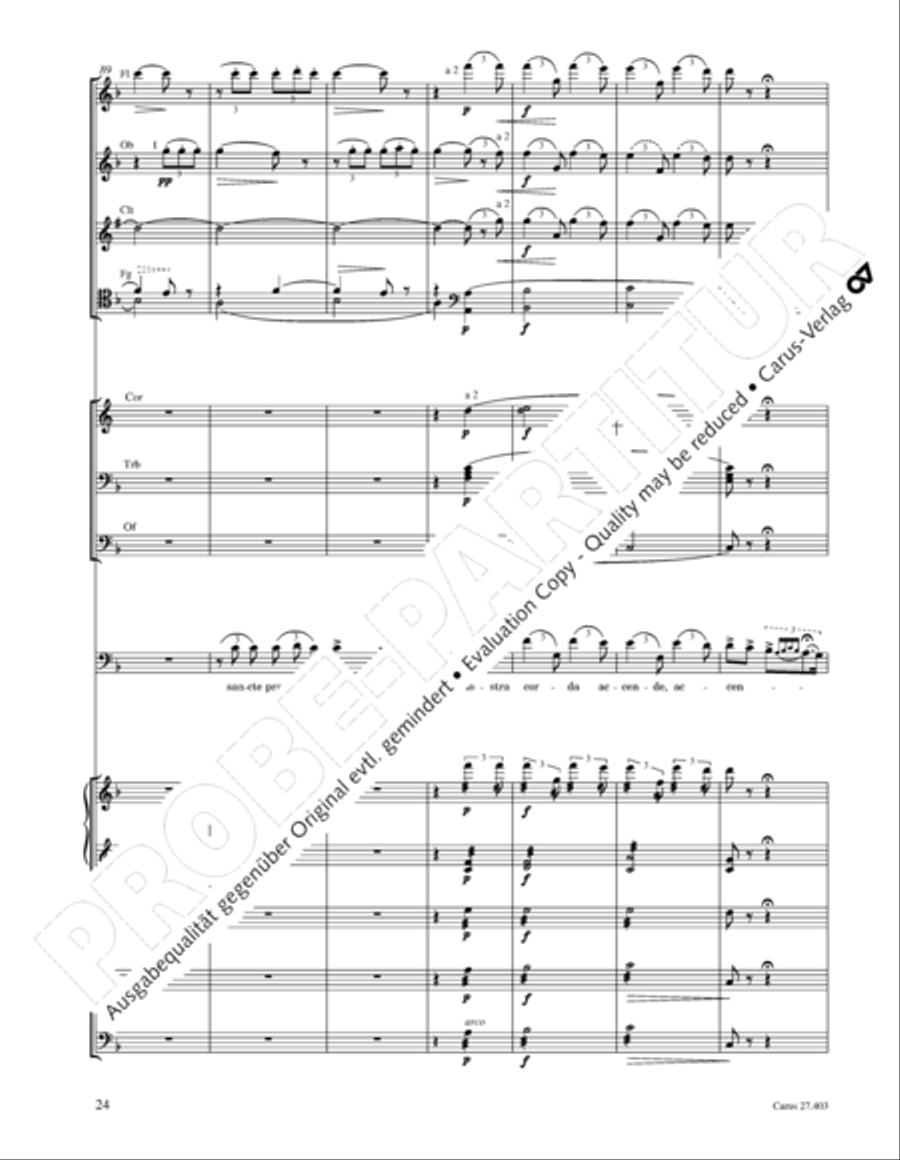 Mottetto per San Paolino Mottetto per San Paolino 4-Part scores gallery preview page 25