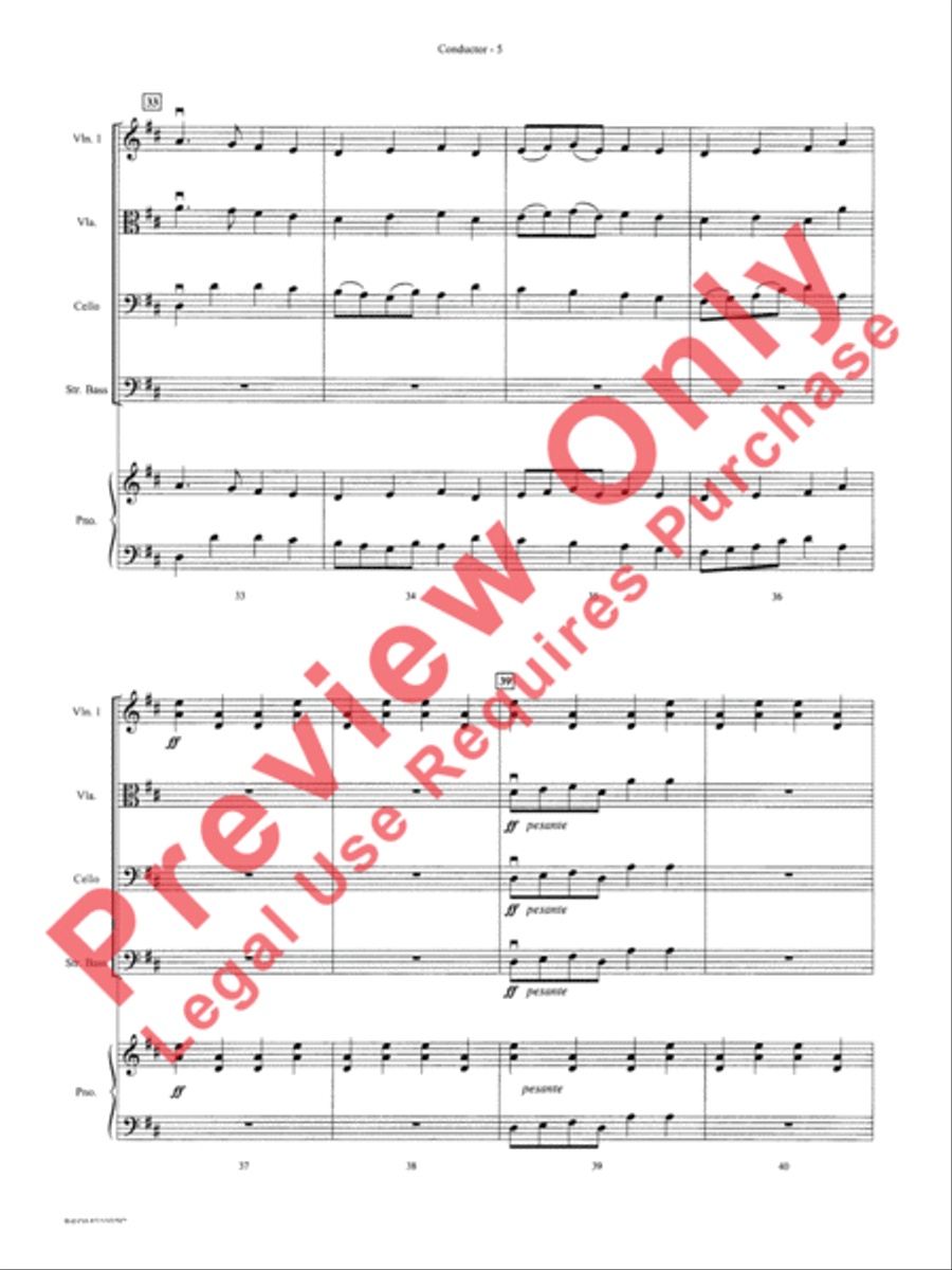 Deck the Halls String Orchestra scores gallery preview page 8