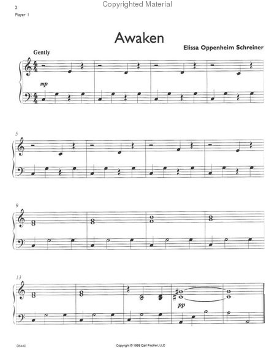 Two By Two Piano Duet scores gallery preview page 2