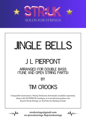 Book cover for Jingle Bells (STR:UK Double Bass Solo)