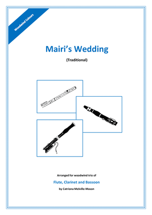 Book cover for Mairi's Wedding (flute, clarinet and bassoon)