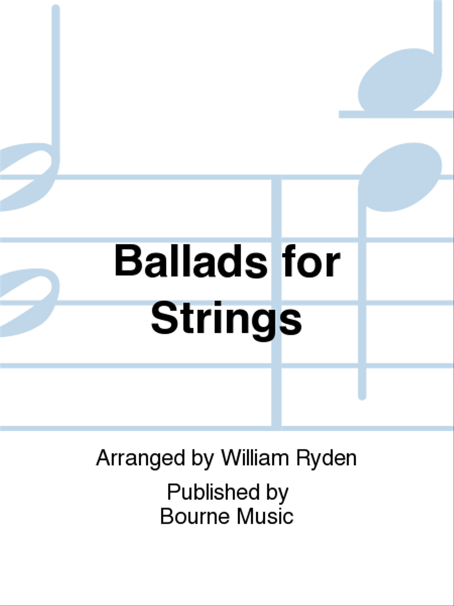 Ballads for Strings String Quartet scores gallery preview page 1