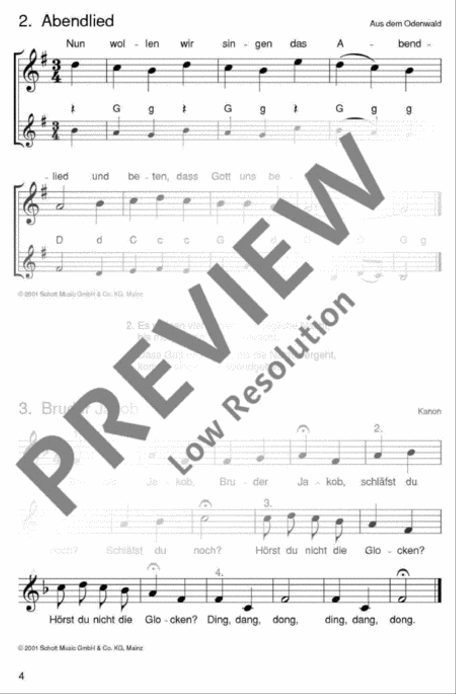 Die schönsten Volks- und Kinderlieder Accordion scores gallery preview page 5