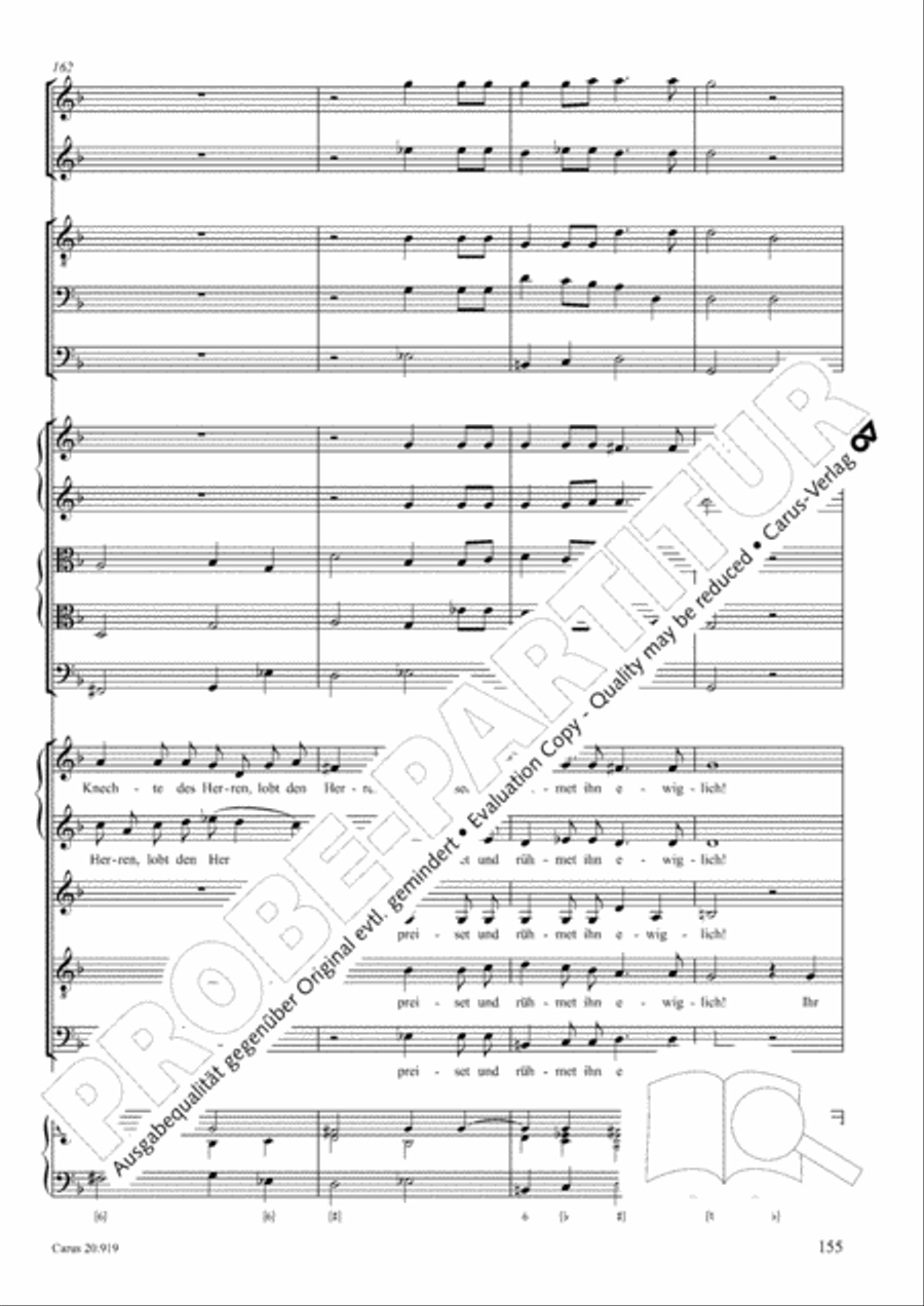 Opera varia I. Works with 1-7 parts (Complete edition, vol. 19) [Werke mit 1-7 obligaten Stimmen] Score scores gallery preview page 212