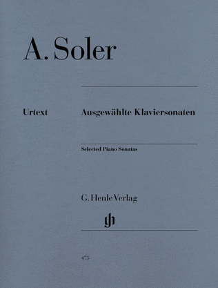 Book cover for Selected Piano Sonatas
