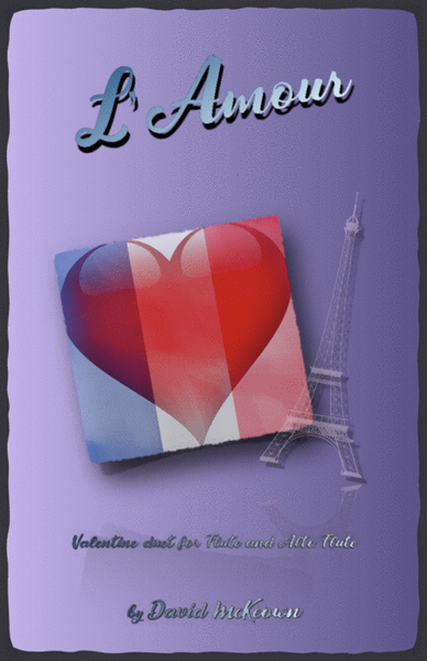 L'Amour, Flute and Alto Flute Duet for Valentines