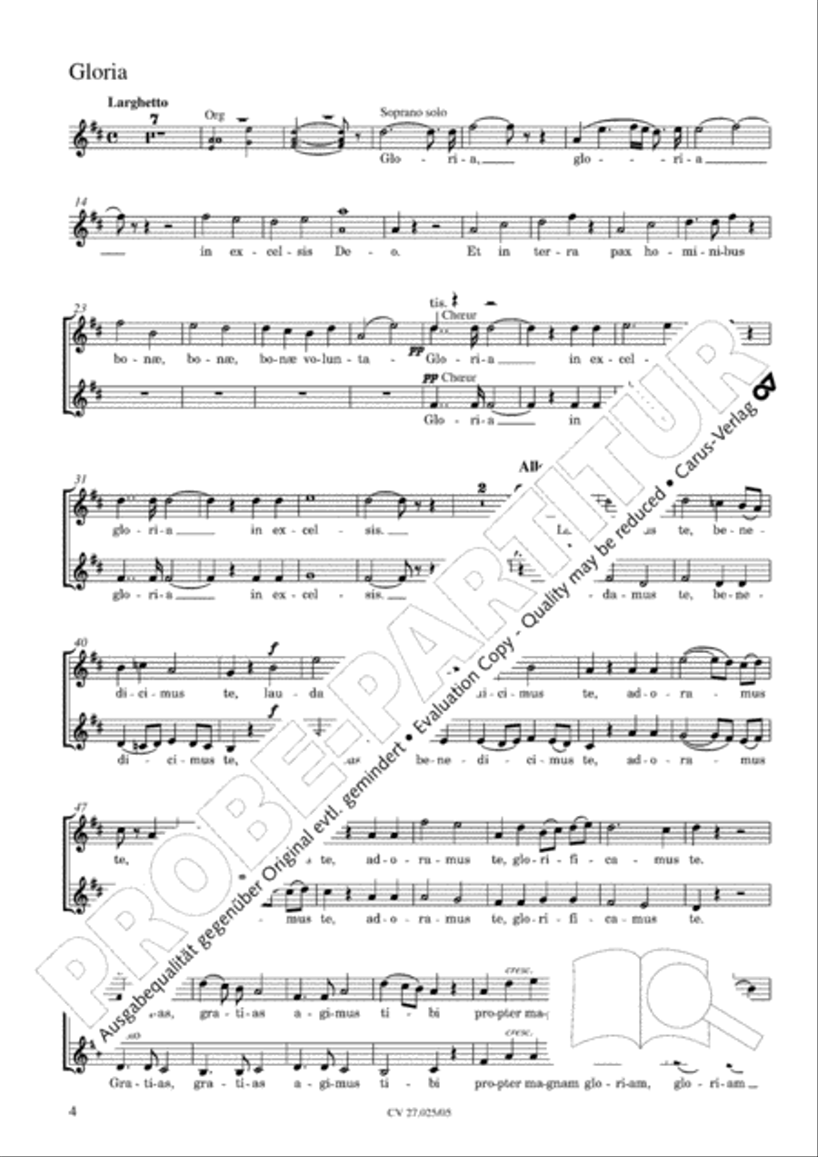 Messe Sainte Cecile SA scores gallery preview page 5