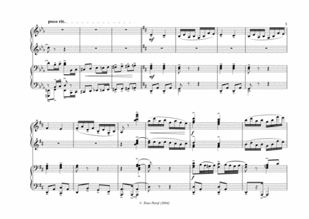 POMP  and  CIRCUMSTANCE - March Op.39 #1 in D - for piano 4 hands image number null