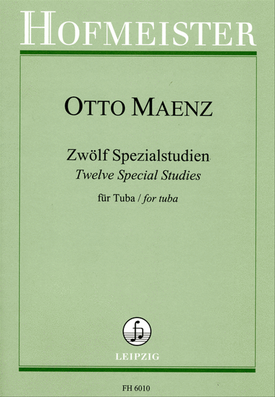 12 Spezialstudien Tuba scores gallery preview page 1