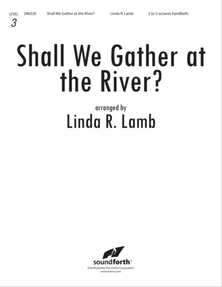 Shall We Gather at the River? 5-Octaves scores gallery preview page 1