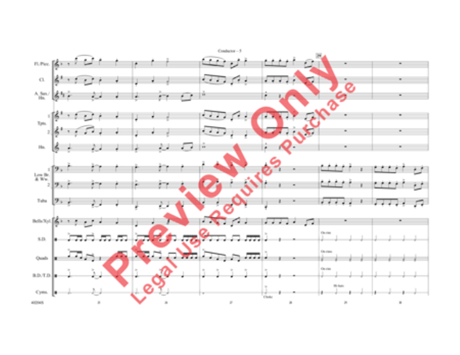 Good Time Good Time Marching Band scores gallery preview page 6