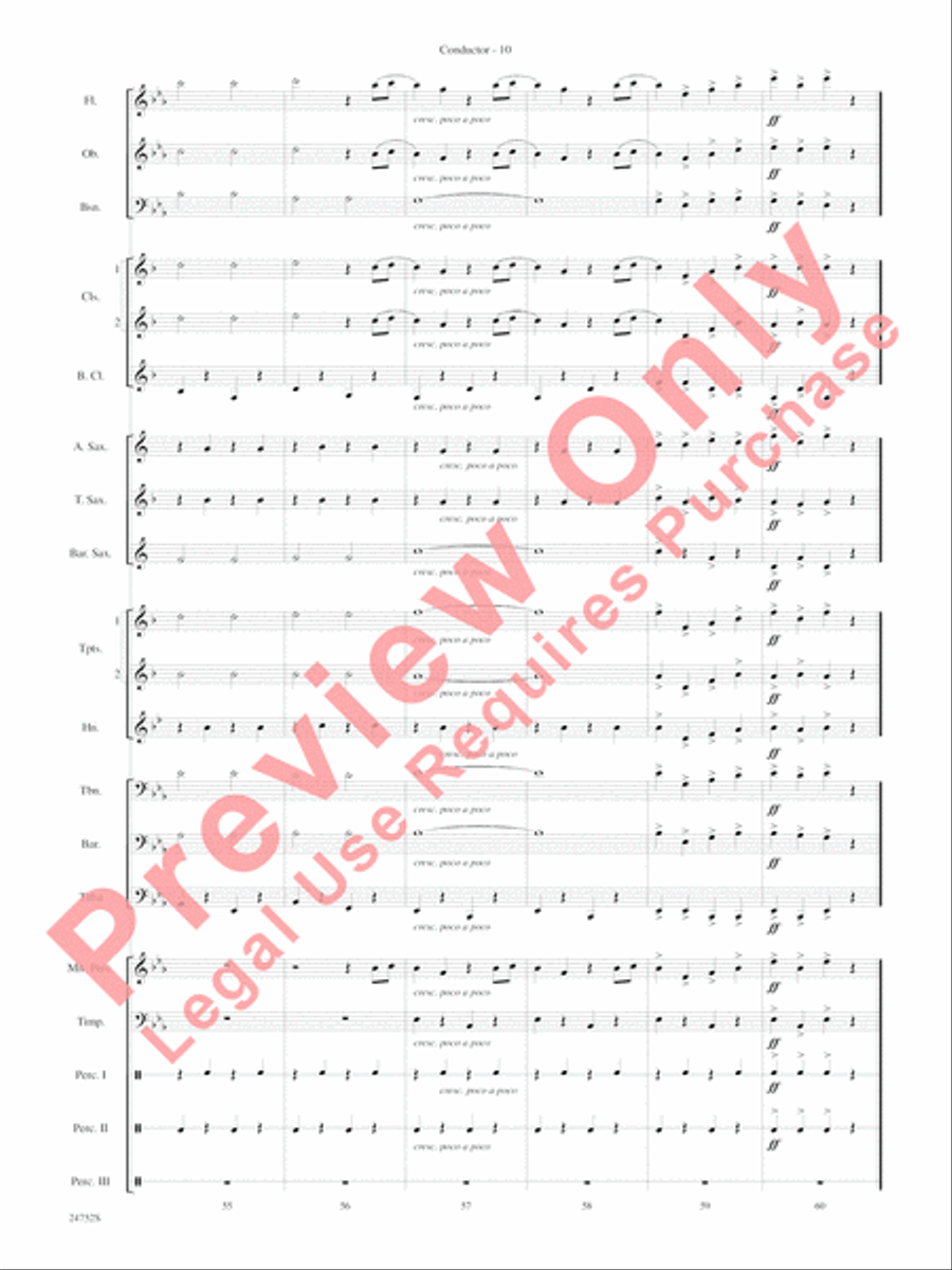 Charlie and the Chocolate Factory, Suite from Concert Band scores gallery preview page 13