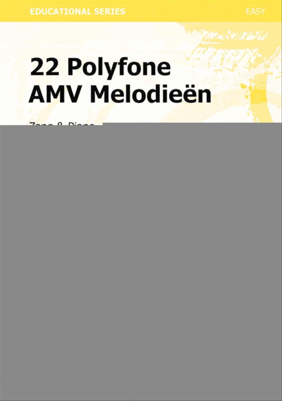 22 Polyfone Amv 22 Polyfone Amv Voice scores gallery preview page 1